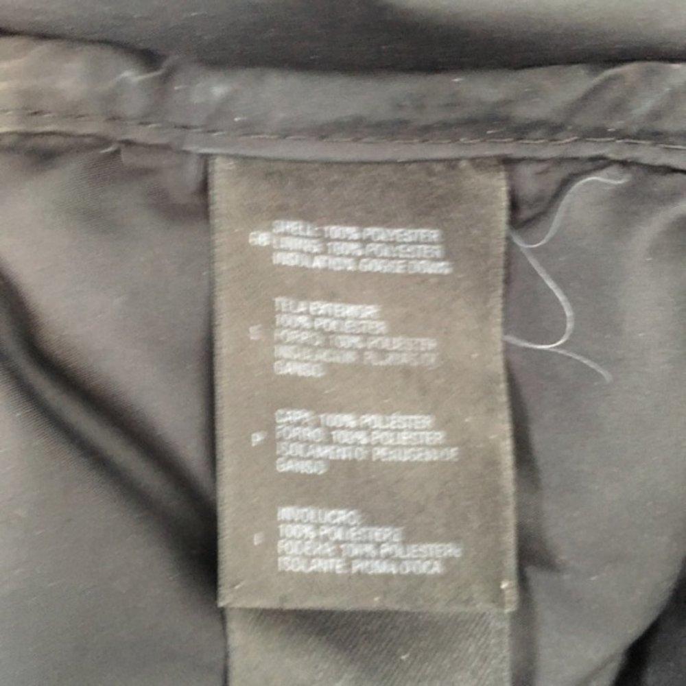 THE NORTH FACE Black Long Puffer Jacket Size Small - Picture 12 of 16